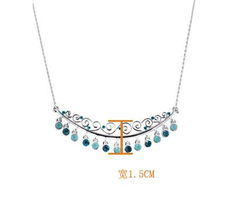 伊泰蓮娜項鏈 隨風蕩漾的愛意，情人節的璀璨禮物